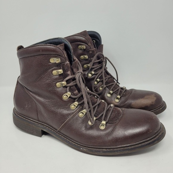 Cole Haan Other - Cole Haan Boots Mens 11M Brown Leather Jameson Waterproof Hiker